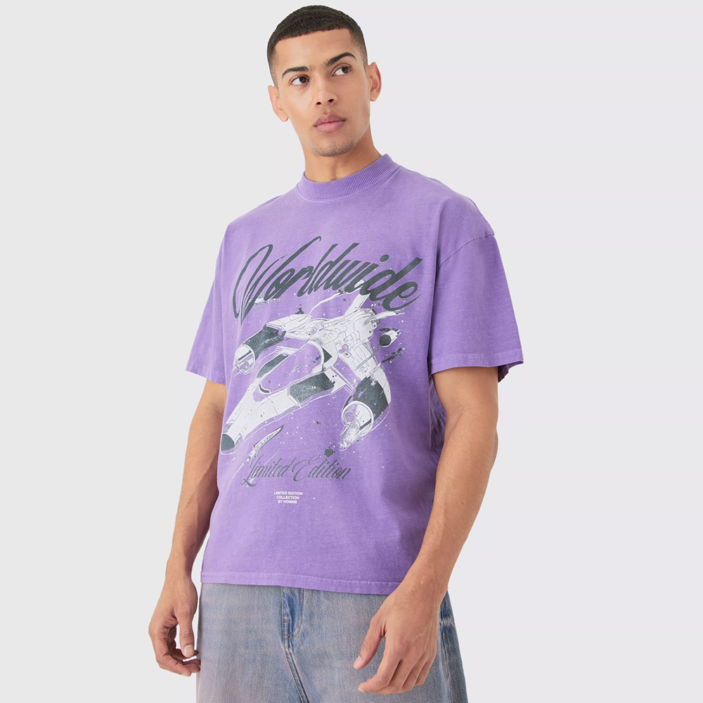 Loose Fit Looney Tunes Taz License T-Shirt